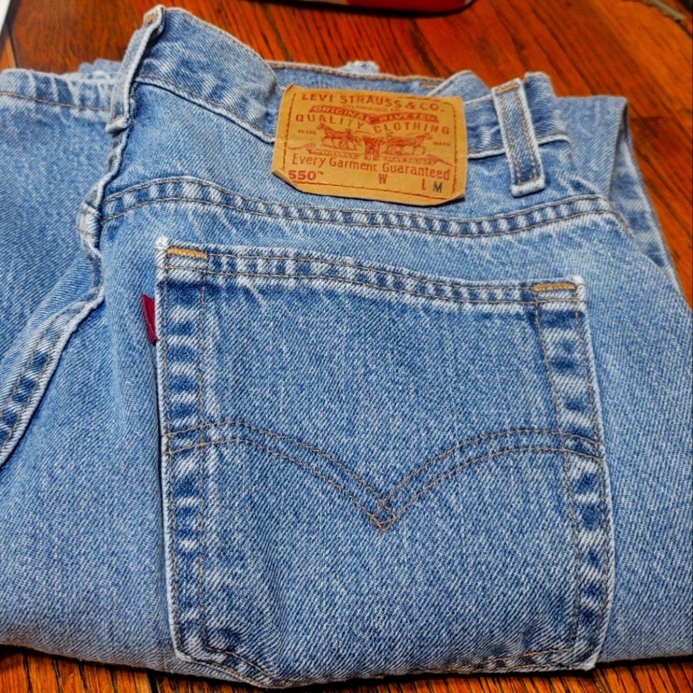 Vintage Levi's 550, Misses size 14